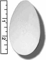 High Density Smoothfoam 3" HALF EGG -CASE OF 1000 pcs** THIS IS NOT A STOCK ITEM, 2-3 WEEK PRODUCTION***