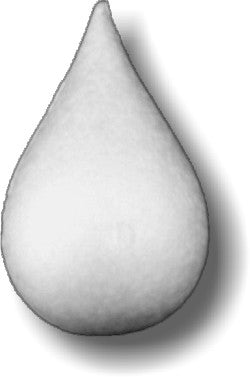 High Density Smoothfoam 1" diam x 2 1/2" H  Drop - case of 1000 ** THIS IS NOT A STOCK ITEM, 2-3WEEK PRODUCTON***